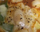 簡単☆チーズ餅味噌スープ作り方3写真