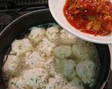えのきたっぷりキムチ鶏団子スープ作り方4写真