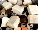 超楽々根菜と高野豆腐の炊き合わせ作ります作り方6写真