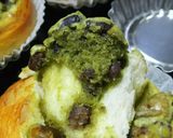 宇治金時うずまき抹茶ロールパン作り方9写真
