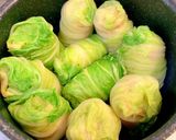 病みつきトマトソースとチーズのロール白菜作り方4写真
