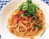 とろろキムチ冷製パスタ作り方4写真