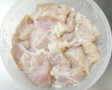 お手軽チキン南蛮！鶏むね肉の甘酢マヨ焼き作り方3写真