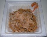 納豆にちょい足し（たらこ、明太子編）作り方2写真