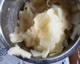 りんごとヨーグルトのもちもちケーキ作り方3写真