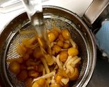 大根となめたけのお味噌汁作り方4写真