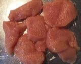 しっとり美味♡鶏むね肉の味噌漬け焼き作り方1写真