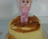 ドールケーキ　りかちゃん作り方2写真