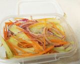 常備菜やつけ合わけに！千切り野菜マリネ作り方2写真