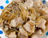 牛丼風の豚肉炒め作り方7写真