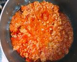簡単！市販のルー不使用ひき肉トマトカレー作り方3写真