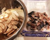 青魚をおいしく！ごぼうとイワシのかき揚げ作り方1写真