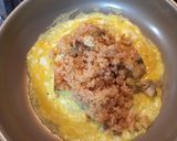 炊飯器ピッでチキンライス、でオムライス作り方4写真