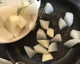 大根と豚バラの炒め煮作り方2写真