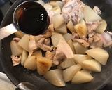 大根と豚バラの炒め煮作り方4写真