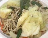 お豆さんと温野菜の具だくさん豆乳スープ♡作り方2写真