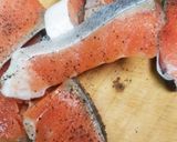 サクサク　鮭のパン粉焼き作り方1写真