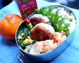 お弁当に！海老と枝豆のはんぺん焼き作り方8写真