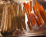 糖質を気にした！恵方巻き ＊ 田舎巻き風作り方2写真