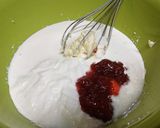 バレンタイン❤【イチゴレアチーズケーキ】作り方9写真