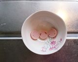 簡単、立体アンパンマン蒸しパン。作り方4写真