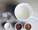 Cocoa pudding作り方1写真