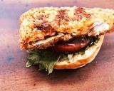 【糖質制限】タルタル!鯵フライサンド作り方7写真