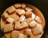 サッポロ一番みそラーメンのスープで蒟蒻煮作り方3写真
