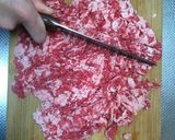 魚焼きグリル直焼き牛肉100％ハンバーグ作り方2写真
