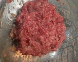 魚焼きグリル直焼き牛肉100％ハンバーグ作り方3写真