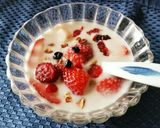 生ハチミツ入り!いちごミルク作り方3写真