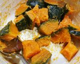 簡単付け合わせ♪味噌バターかぼちゃ作り方4写真