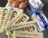 簡単！板チョコでチーズケーキ！作り方1写真