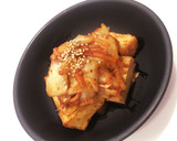 おつまみにも！簡単1品キムチ厚揚げ！作り方4写真
