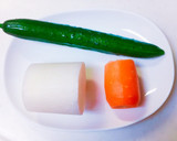 減塩✤ヨーグルトで！ぬか漬け目指す生野菜作り方1写真