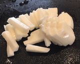 メカブの梅肉和え 山芋短冊添え作り方4写真