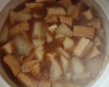 大根と絹厚揚げの味噌煮.*陣中焼き味噌☆作り方3写真