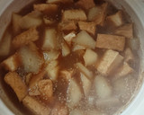 大根と絹厚揚げの味噌煮.*陣中焼き味噌☆作り方3写真