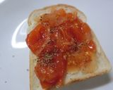 煮詰めたトマト&おからのカレートースト作り方3写真