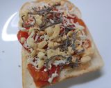 煮詰めたトマト&おからのカレートースト作り方4写真