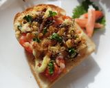 煮詰めたトマト&おからのカレートースト作り方6写真