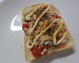 煮詰めたトマト&おからのカレートースト作り方5写真