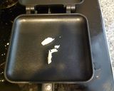 胡麻食パンのハムレタスサンド作り方1写真