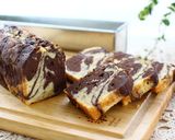 バナナチョコマーブルケーキ作り方10写真