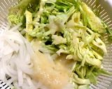 ヘルシ〜 豆腐クリームでキャベツ大根和え作り方2写真