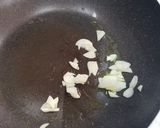 トマトクリームスパゲッティ☆ガーリック作り方1写真