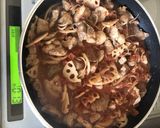 簡単、豚ももブロックレンコントマト煮。作り方6写真