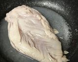 しっとり柔らか鶏むね肉のすし酢煮作り方3写真