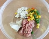 【離乳食完了期】鶏ひき肉のハンバーグ作り方2写真