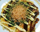 大豆粉と山芋のダイエットお好み焼き作り方7写真